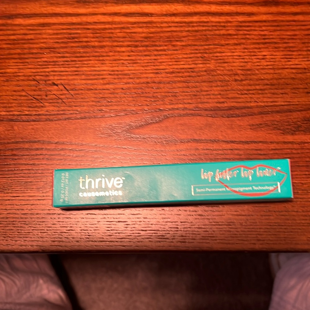 Thrive Causmetics Semi-Perm Lipstick Sheryl berry brwn & Monique Lip Liner